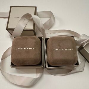 (2) David Yurman Ring Gift Boxes